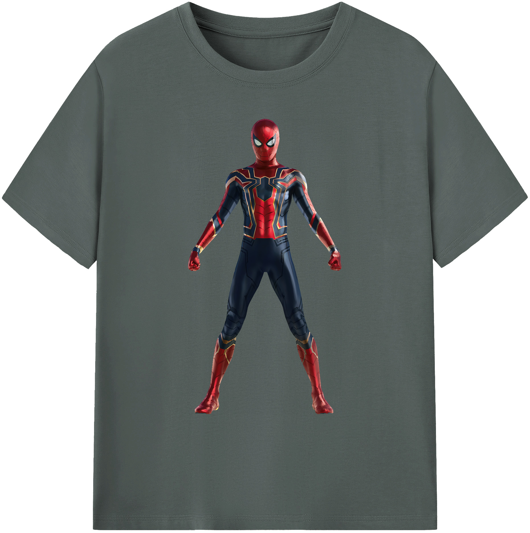 （画像用） Spider Man スパイダーマン 綿100％ メンズ半袖Tシャツ｜肌触りやわらか＆通気性